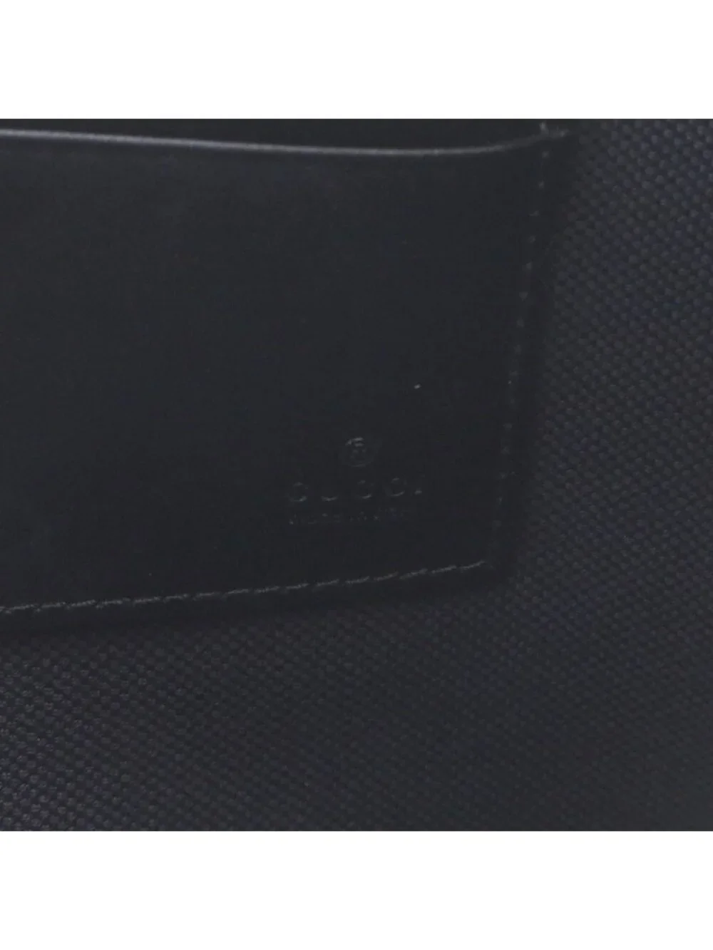Gucci GG Supreme Night Courier Leather Clutch Pouch Business